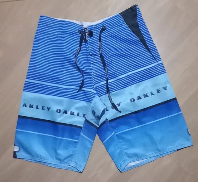 Shorts Oakley Azul Moda praia. - Foto 5
