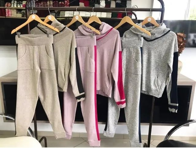Conjunto tricot feminino Novo - Foto 5