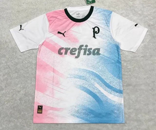 Nova Camisa Palmeiras Outubro Rosa E Novembro Azul Todos Patrocínios T -  021 Sport, Maior Variedade de Camisas de Futebol