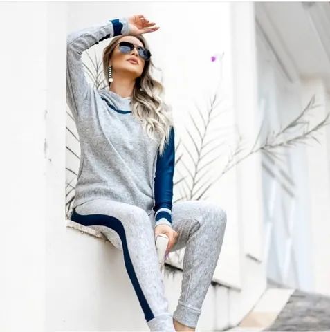 Conjunto tricot feminino Novo - Foto 4