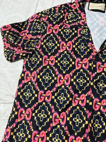 Camisa Gucci pixels - Foto 3