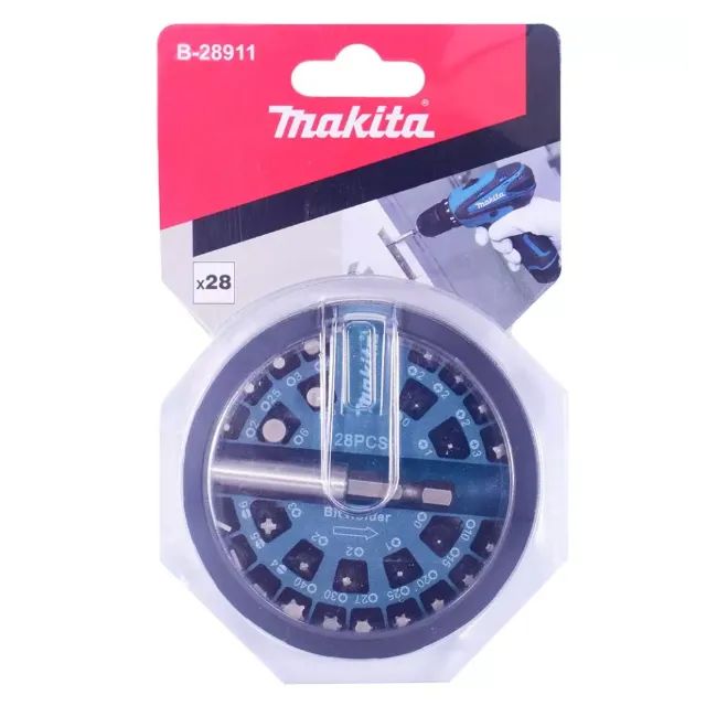 Conjunto de Bits e Adaptador com 28 Peças Makita B-28911 - Foto 3
