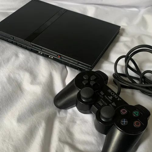 PlayStation 2 Slim Console in Black popular with No Memory Card