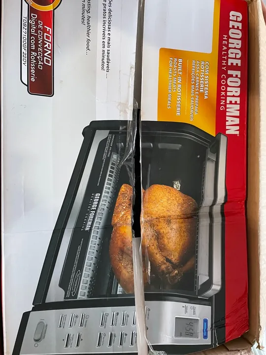 Forno George foreman healthy cooking