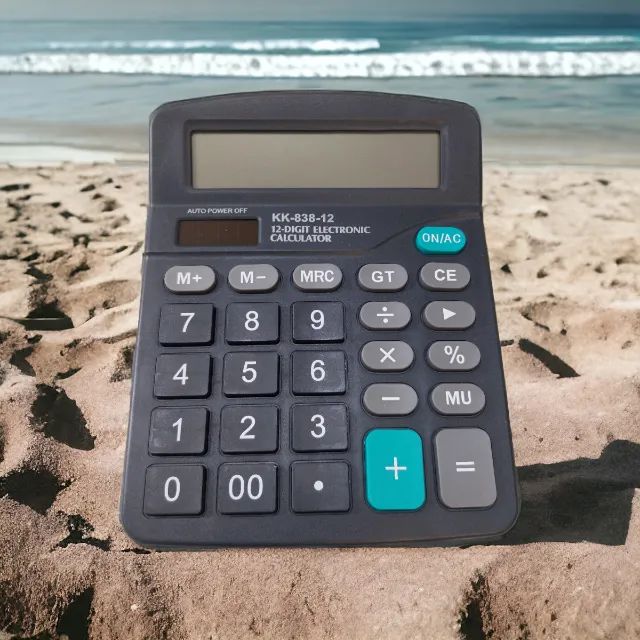 CALCULADORA ELETRONICA KK-838 12 DIGITOS - Foto 4