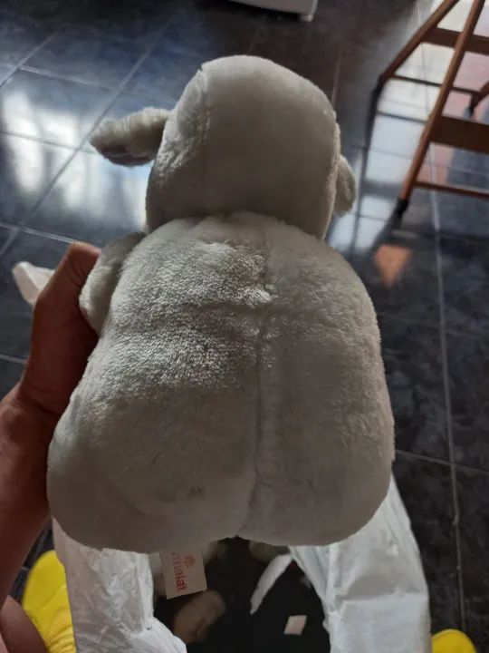 Boneco Rinoceronte de Pelúcia Parmalat  - Foto 3
