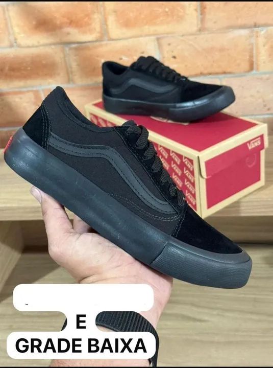 Tênis Vans modelo tradicional Preto - Novo - Foto 2