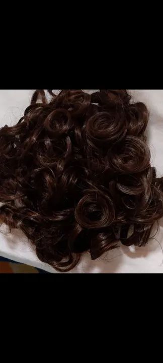 Puff orgânico castanho 