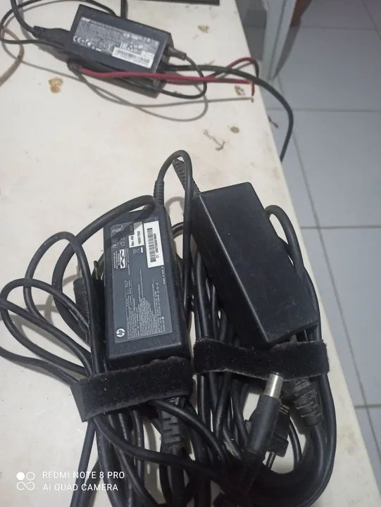 Carregadores para Notebook HP, Acer e Lenovo 80,00 cada 