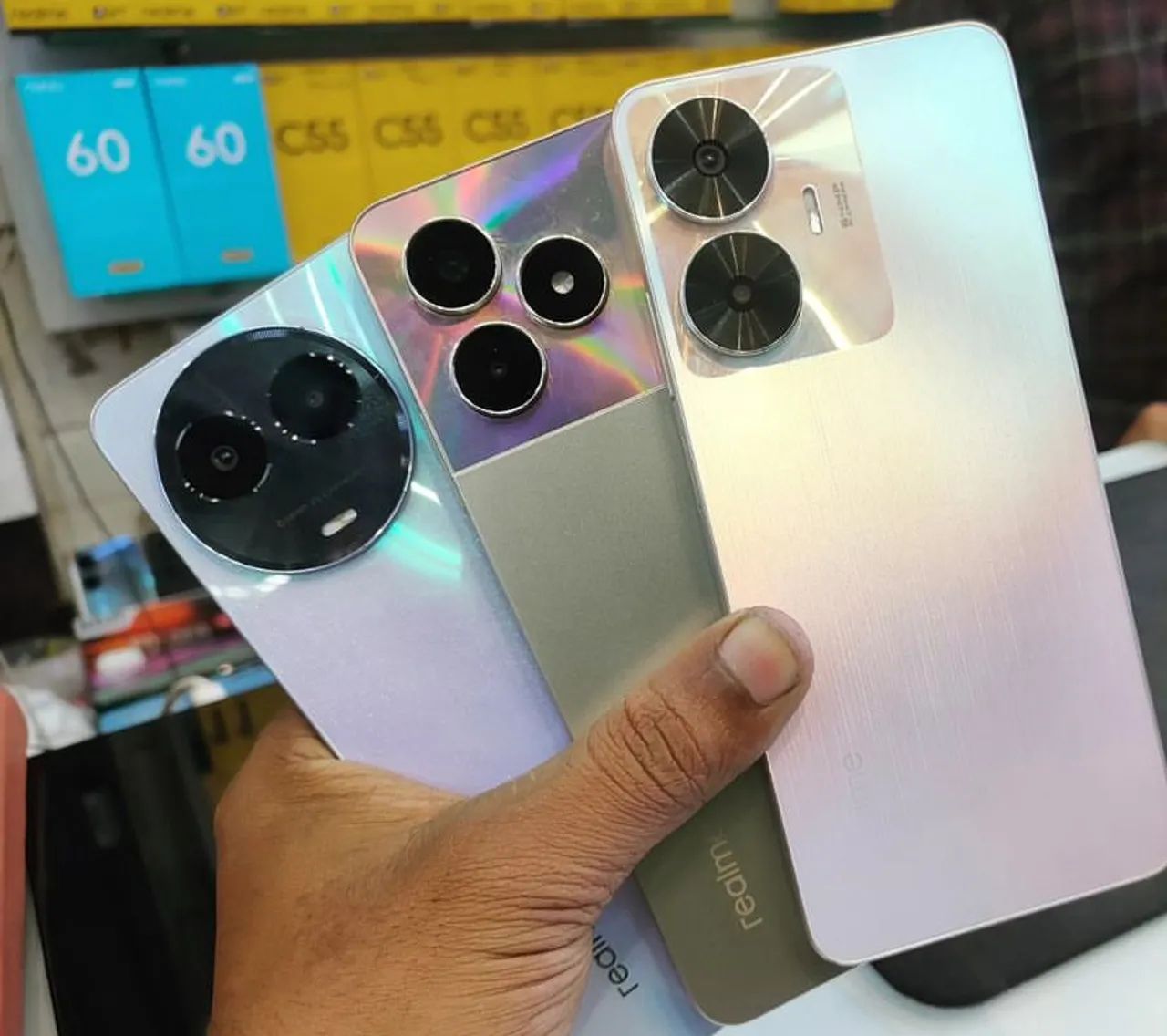 LINHA REALME EM QUEIMA DE ESTOQUE NOVOS LACRADOS  - Foto 2