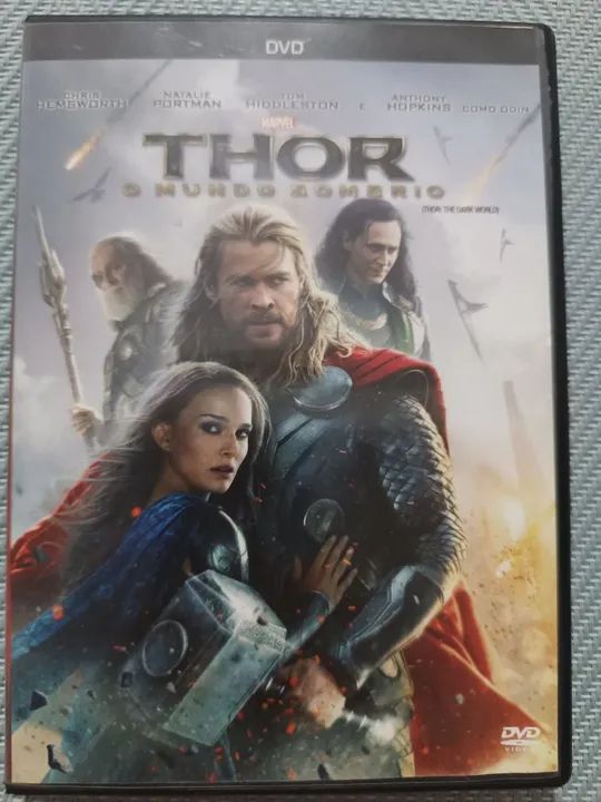 Combo 2 dvds: Thor e Thor O mundo sombrio  - Foto 2