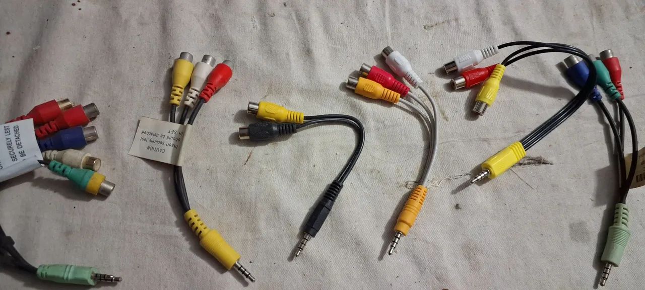 Cabo adaptador para audio e vídeo  - Foto 5