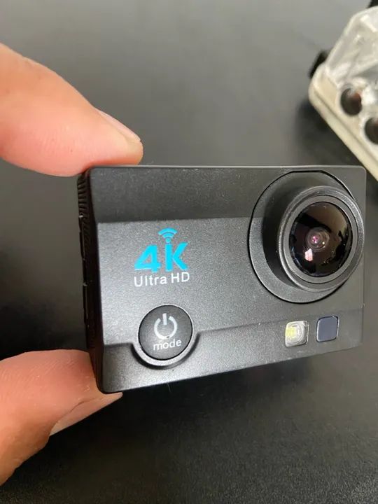 Câmera de Ação 4K Ultra HD - PRECISA TROCAR A BATERIA - Foto 4