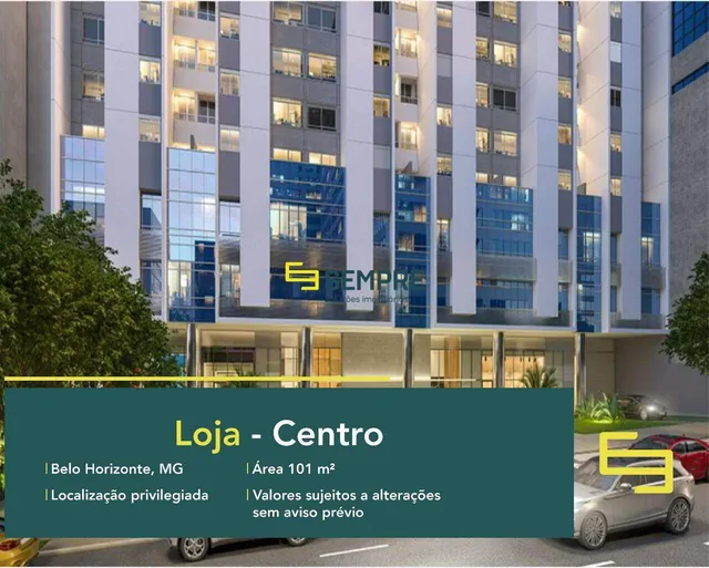 Loja para alugar no Centro de BH