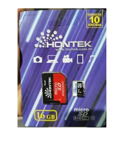 Cartão De Memoria Microsd Hc Hontek 16gb