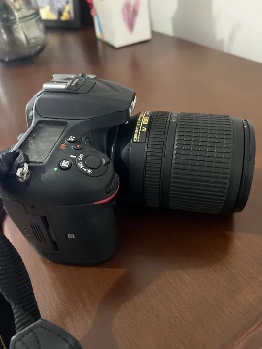 Câmera Nikon D7200 com lente 18-140 - Quase zerado - Foto 3