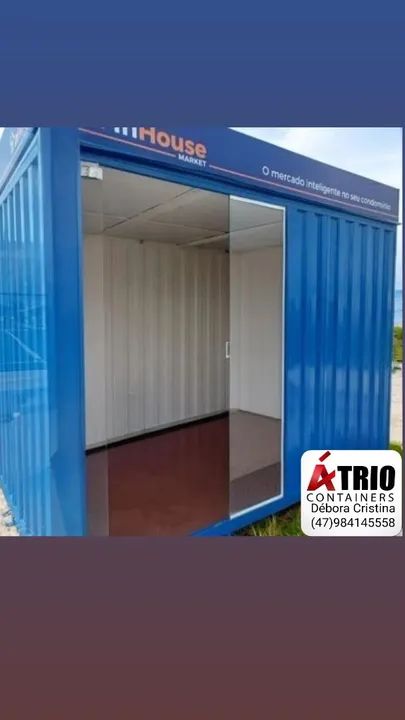 Container loja e mercadinho Desmontável  - Foto 5