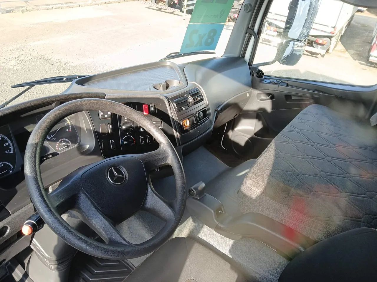 Mercedes-Benz Atego 3030/48 8X2 2022/2022 Vamos Seminovos Chapecó - Foto 12