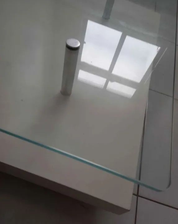 Centro com tampo de vidro - Foto 6