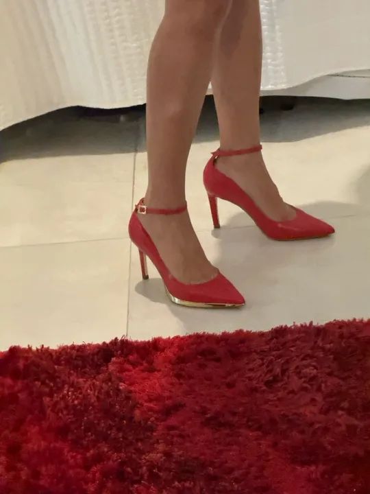 Scarpin lindíssimo Luz da Lua - Foto 4