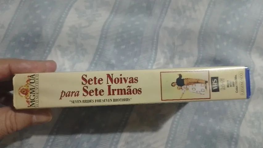Filme Vhs 7 Noivas 7 Irmãos De 1954 - Legendado - Clássico - Foto 2