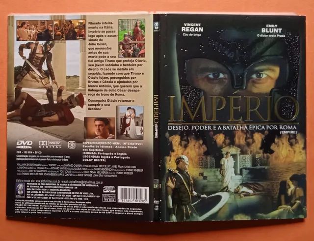 Dvd Império - Desejo Poder e a Batalha Épica por Roma - CDs, DVDs