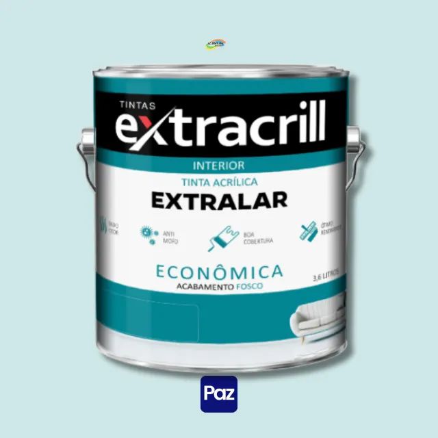 Tinta Acrilica Extracrill Extralar Galão 3,6L