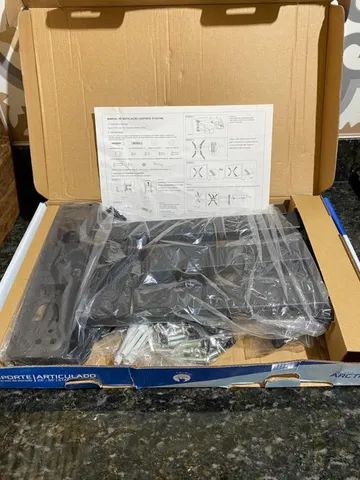 Suporte para tv articulado lcd|led|plasma|3d 26´´ a 55´´- sta521nl - arcticus - Foto 2