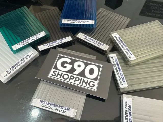 Chapa de Policarbonato Alveolar 4mm Apenas R$189.00 - Foto 3