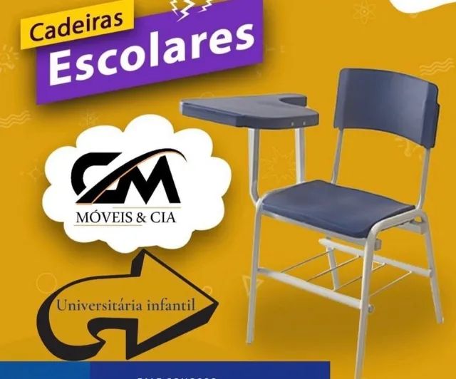 Carteira Escolar Cm Infantil 