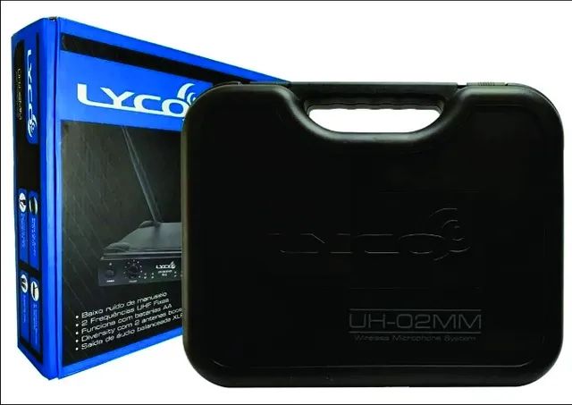 Microfone Sem Fio Lyco Duplo De Mão  - Foto 6