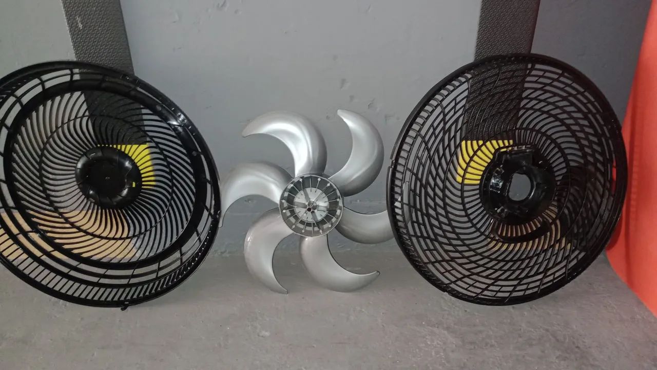 Hélice e grade dianteira e traseira d Arno