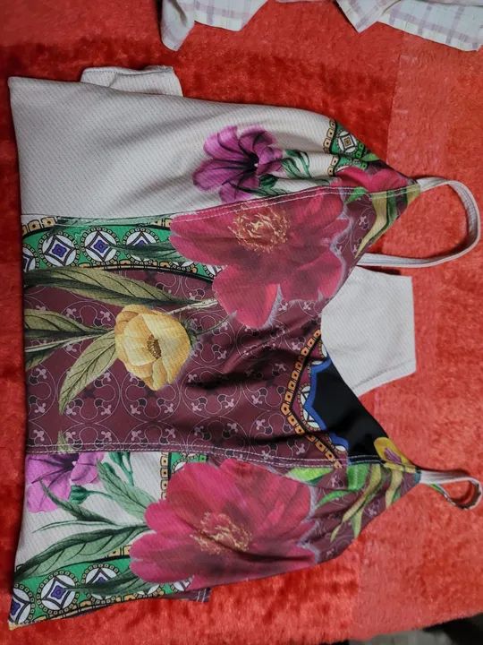 Body de praia estampado floral - Foto 5