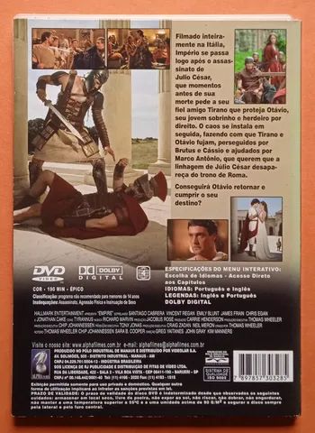 Dvd Império - Desejo Poder e a Batalha Épica por Roma - CDs, DVDs