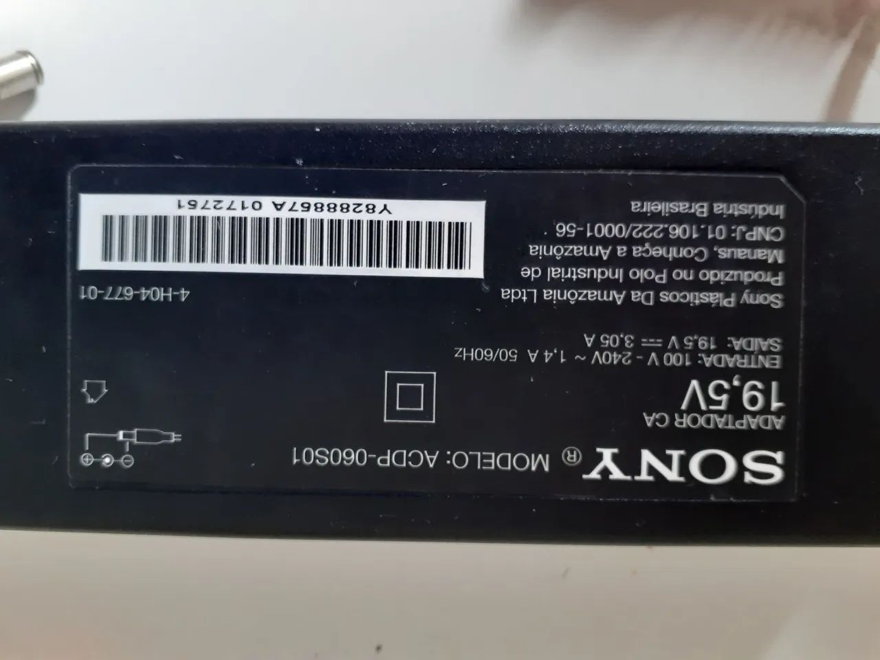 Fonte Carregador tv Sony  - Foto 2