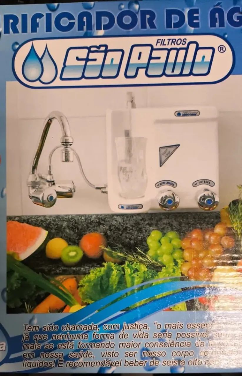 Filtro Purificador Agua Fsp-400 Filtros São Paulo (NOVO) - Foto 4