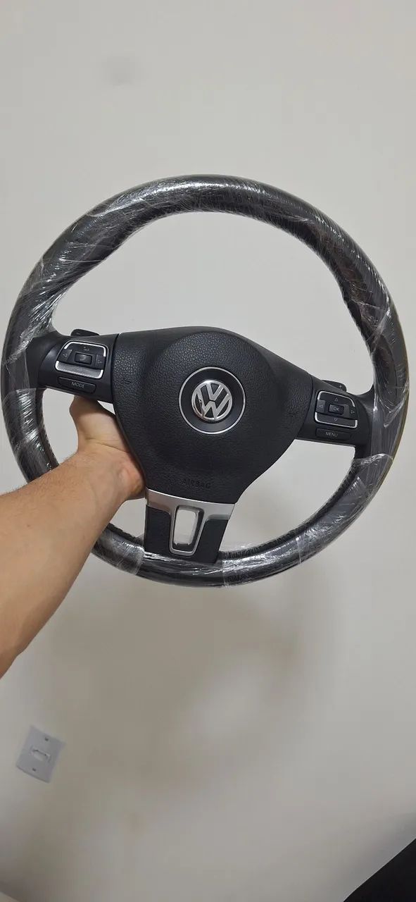 Para Volkswagen Tipo 3 1961-1973 Volante de Cuero Negro Cubierta Para Volkswagen Tipo 3 1961-1973 Volante de Cuero Negro Cubierta