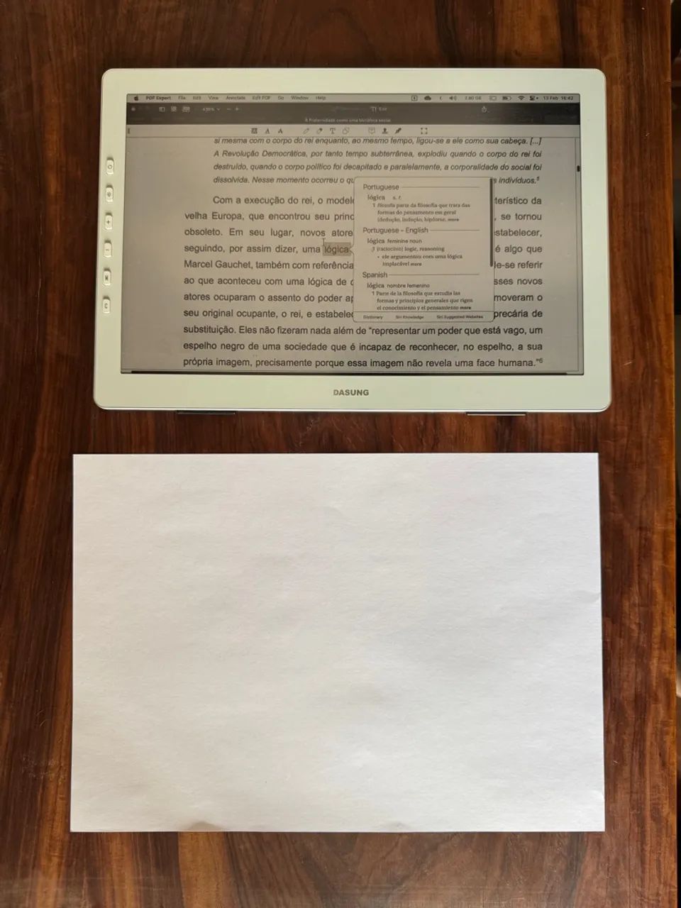 Monitor Dasung Paperlike Color 12? EINK - Foto 6