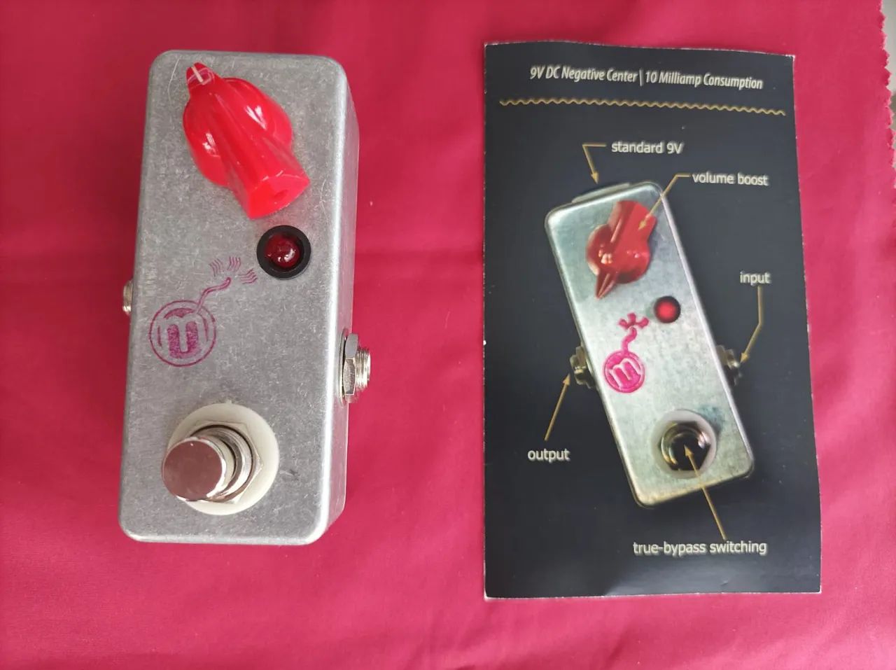 Pedal Mini Bomb Boost JHS Pedals - Instrumentos musicais - Parque