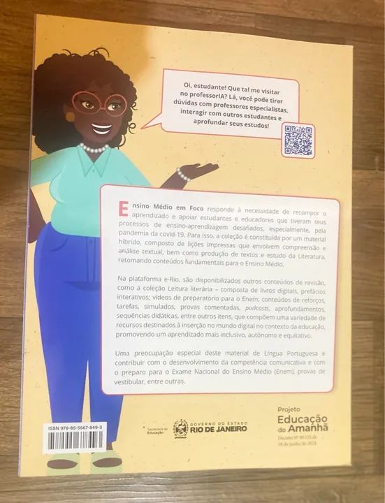 Livro Ensino Médio Em Foco - Língua Portuguesa - Vol. 3 - Foto 3