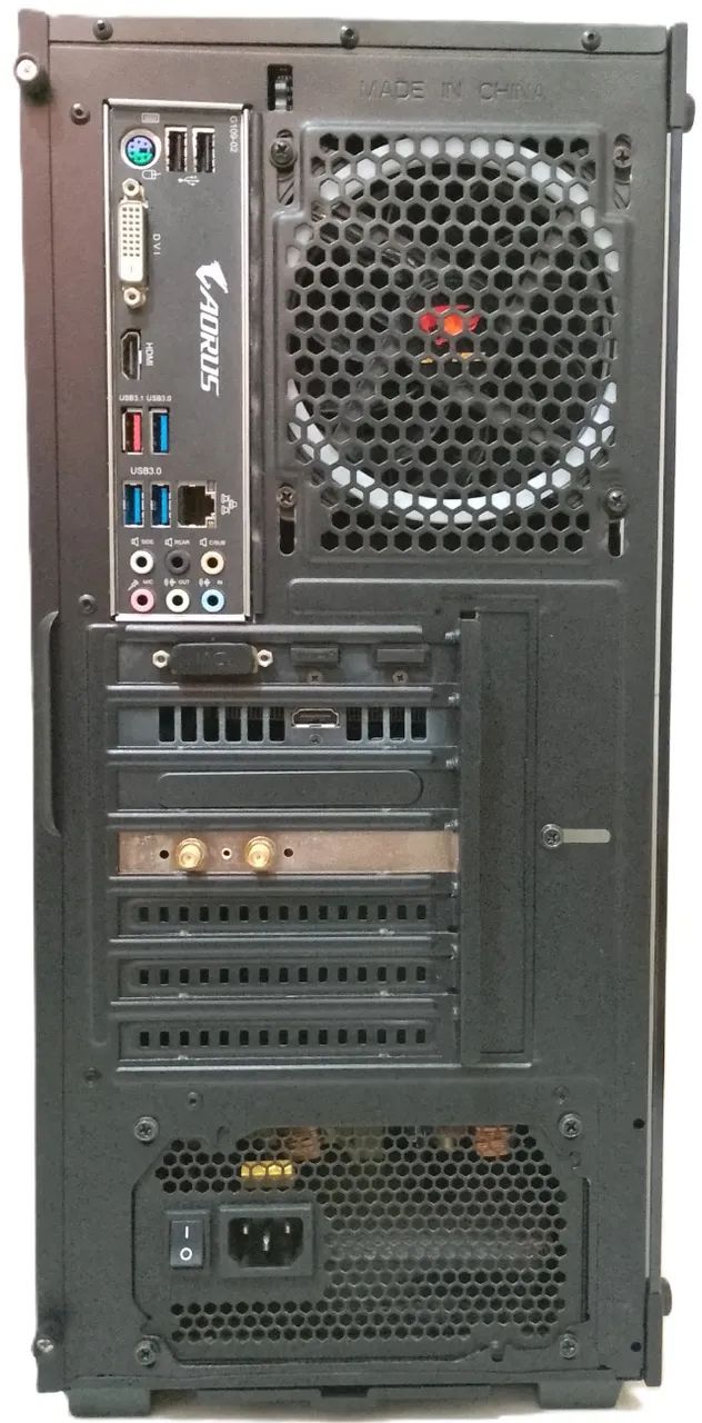 Computador PC Gamer Intel Core i7 8700K NVidia RTX 2070 24GB DDR4 SSD 256GB HD 1TB - Foto 2