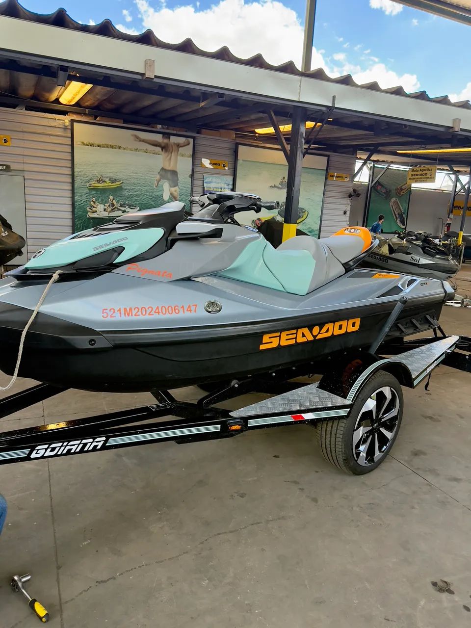 Vendo GTI 130/SE 2024 com carreta personalizada único dono  - Foto 4