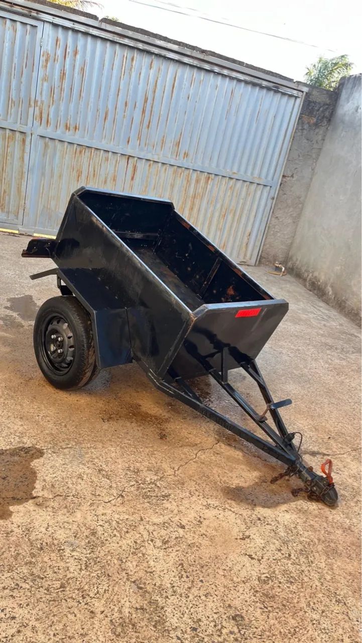 Lindo reboque carretinha para seu dia dia - Foto 4