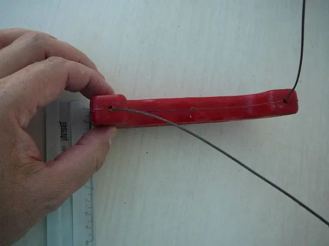 Cabo Aeromodelo U-Control - original década de 70 - Foto 4