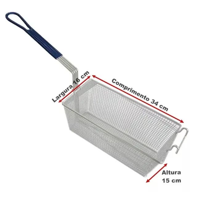 Fritadeira a Gás Industrial 44 Litros 3 Cestos Alta Produção - Foto 4