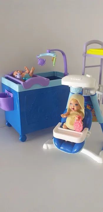 Barbie kit quarto do bebê mattel original  - Foto 4