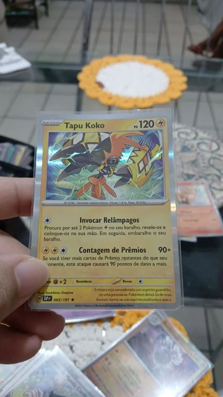 Carta Pokémon Tapu Koko SSP 065/191