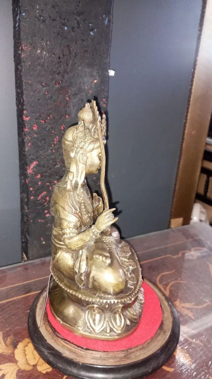 Escultura Budista em Bronze - Foto 6