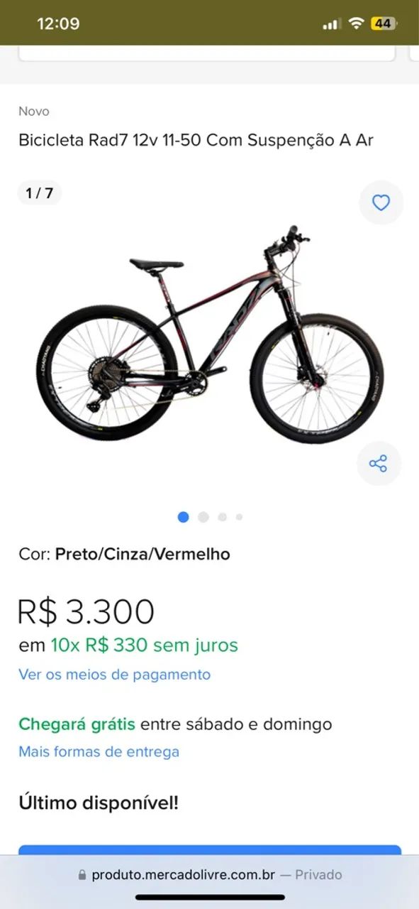 Bicicleta aro 29 RAD7 - Foto 2