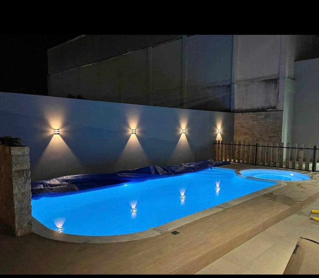 Piscina com ofurô instalada 8 mts  - Foto 2